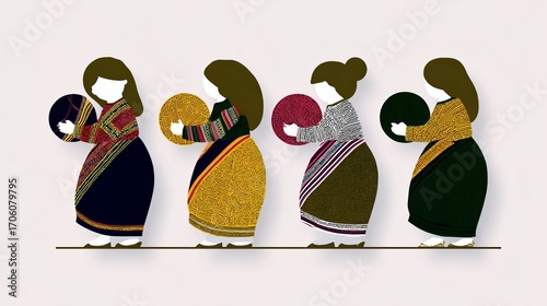 Hmong New Year Celebration Art