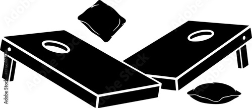 Cornhole Boards SVG, Cornhole Silhouette, Cornhole Game Svg, Cornhole Boards Bundle, Cornhole Board Vector. set