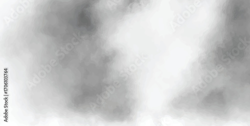 An abstract image of black and white smoke clouds on a dark sky	