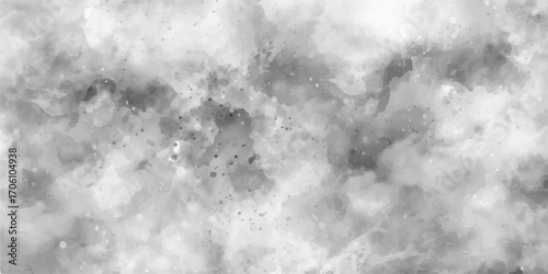 An abstract image of black and white smoke clouds on a dark sky
