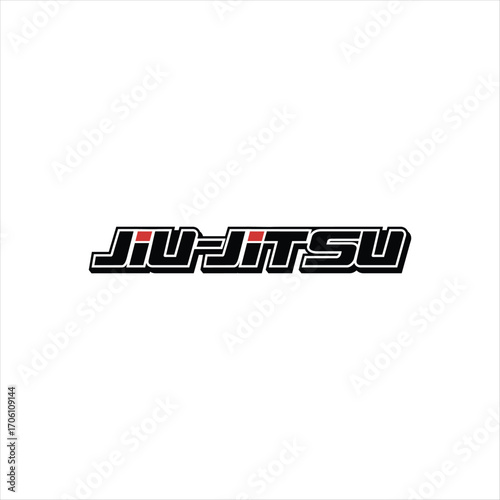 Jiu-jitsu martial arts logo
