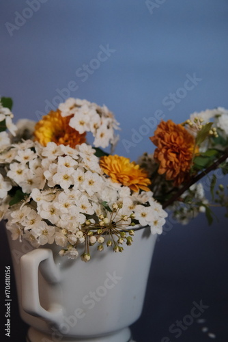 Arranjo de flores conceituais