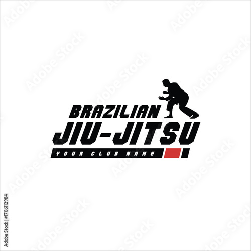 Jiu-jitsu martial arts logo