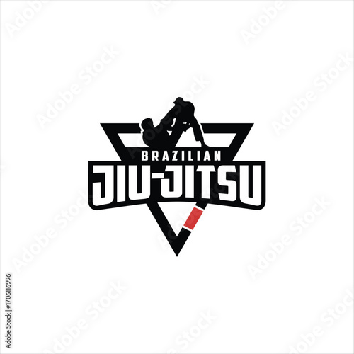 Jiu-jitsu martial arts logo