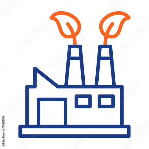 Carbon Neutral Color Vector Icon