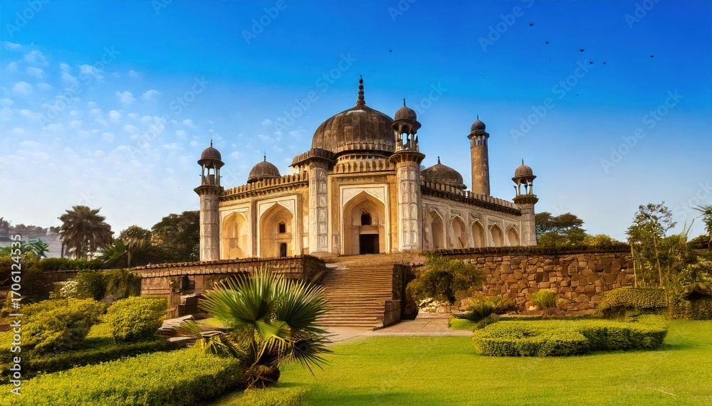 Fototapeta premium Bibi Ka Maqbara – Majestic Tomb in Aurangabad, Maharashtra
