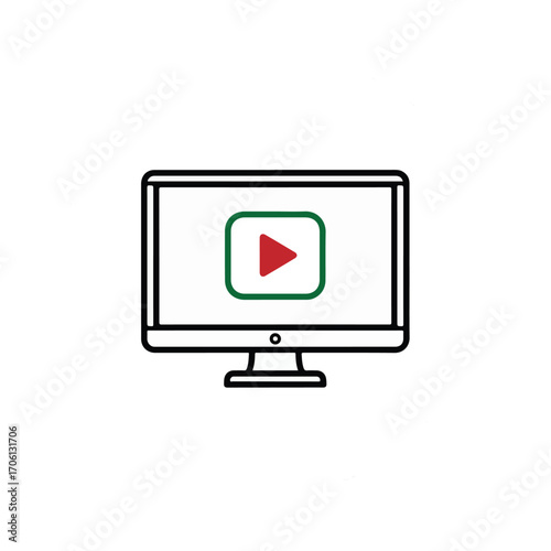 lcd tv with a tv screen