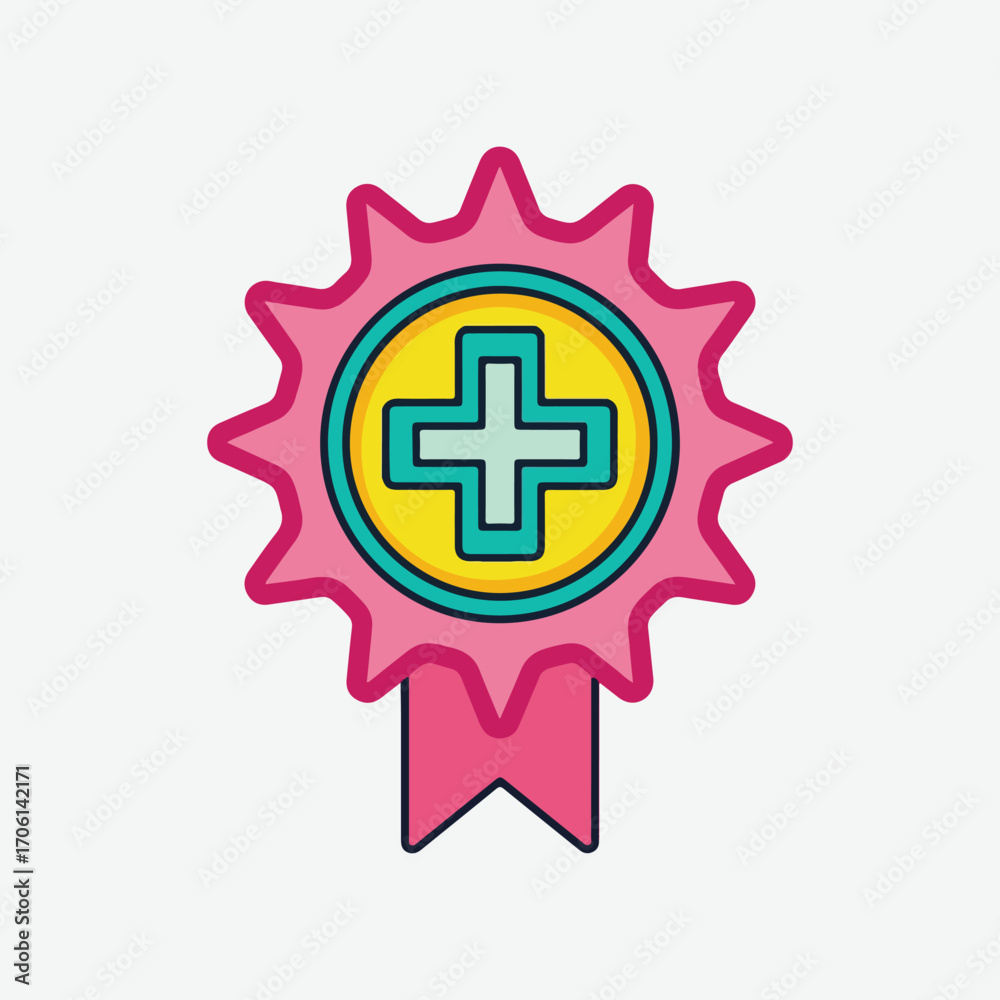 Obraz premium first aid icon