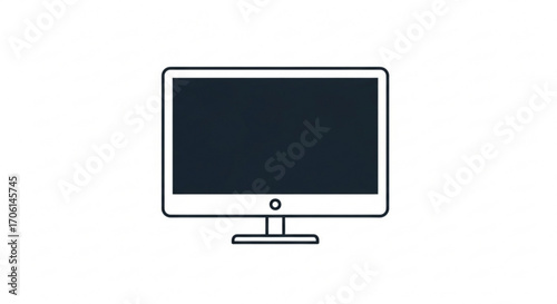 lcd monitor with blank screen