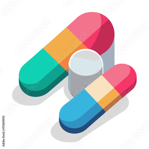 medical pill capsule