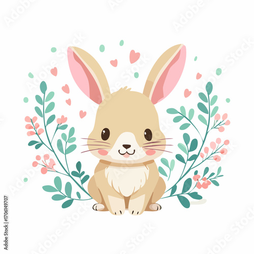 Niedlicher kleiner Hase