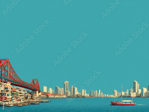 panorama of brisbane