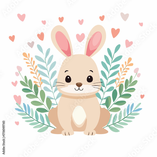 Niedlicher kleiner Hase