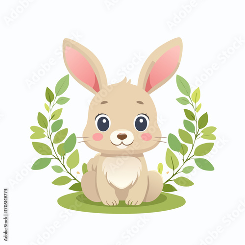 Niedlicher kleiner Hase