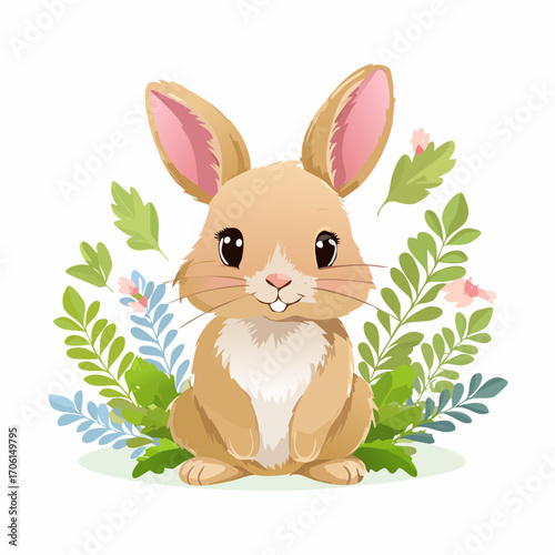 Niedlicher kleiner Hase