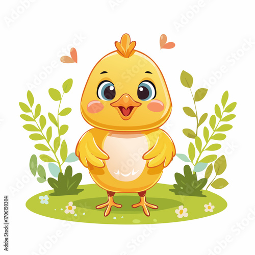 Niedliches Huhn