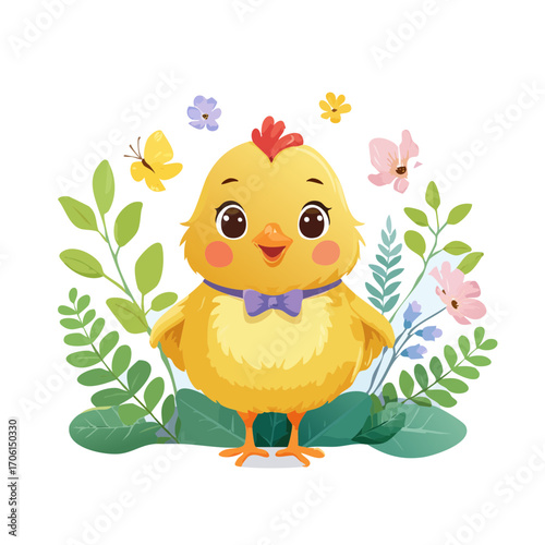 Niedliches Huhn