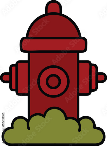 fire hydrant vector illustration
