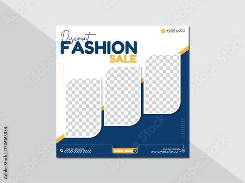 Fashion Brand Advertising Social Media Post Design