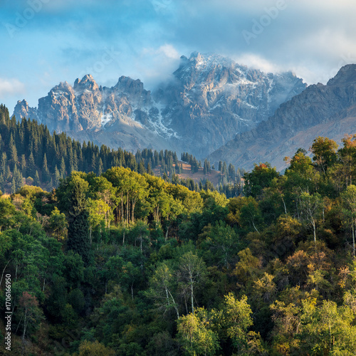 mountain landscape in the mountains