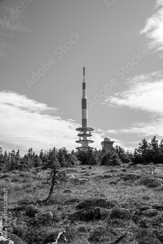 Brocken Gipfel, Natur und Technik