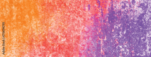 Decorative abstract gradient painting with creative harmony and textured strokes