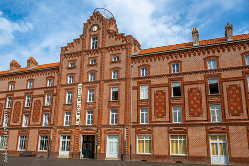 le familistère de Guise créé par l'industriel Jean-Baptiste André Godin
