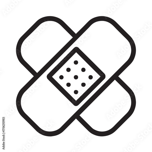 "First aid bandage"