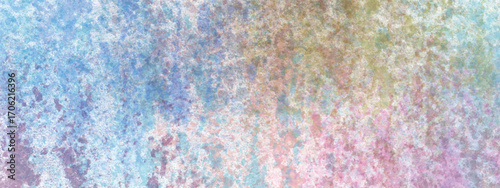 Decorative gradient art wall with expressive brushstroke and creative feel