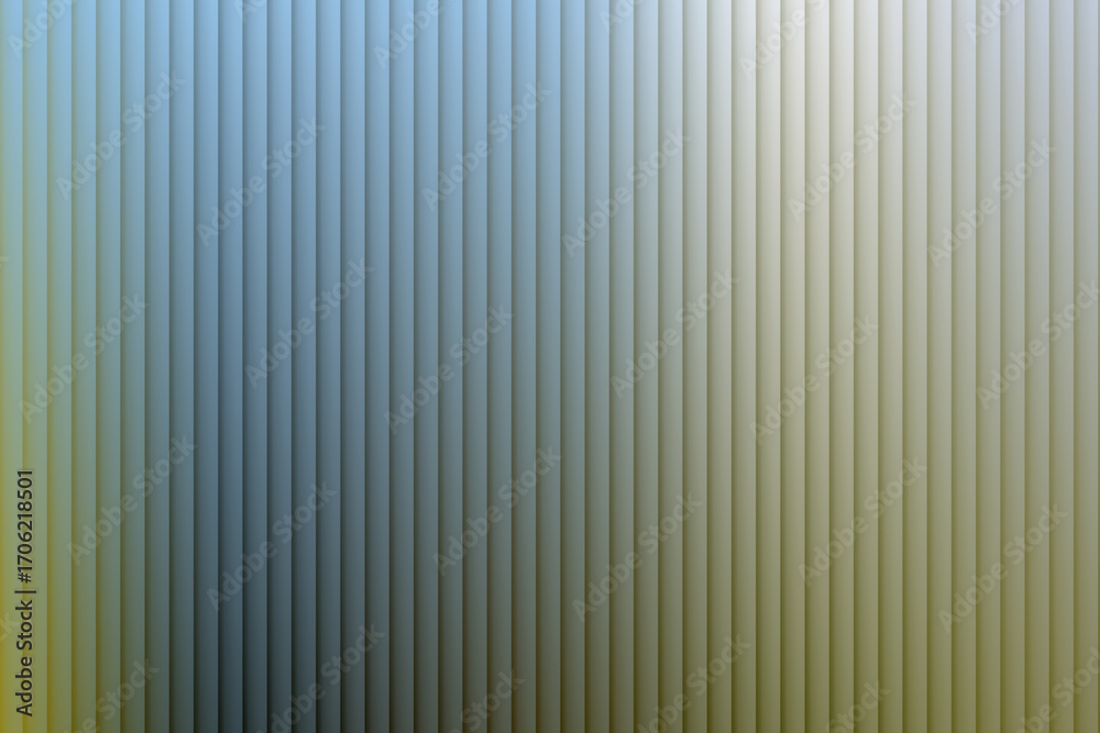 Obraz premium Vertical lines with blue and green gradient background
