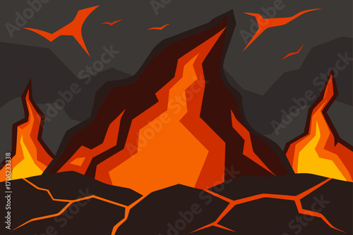 vector illustration of an abstract background