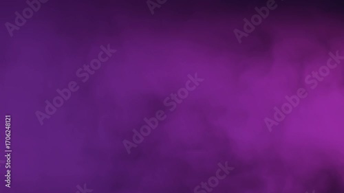 Purple and pink fuchsia coloured smoke or fog coloured animated atmospheric motion background background 4K