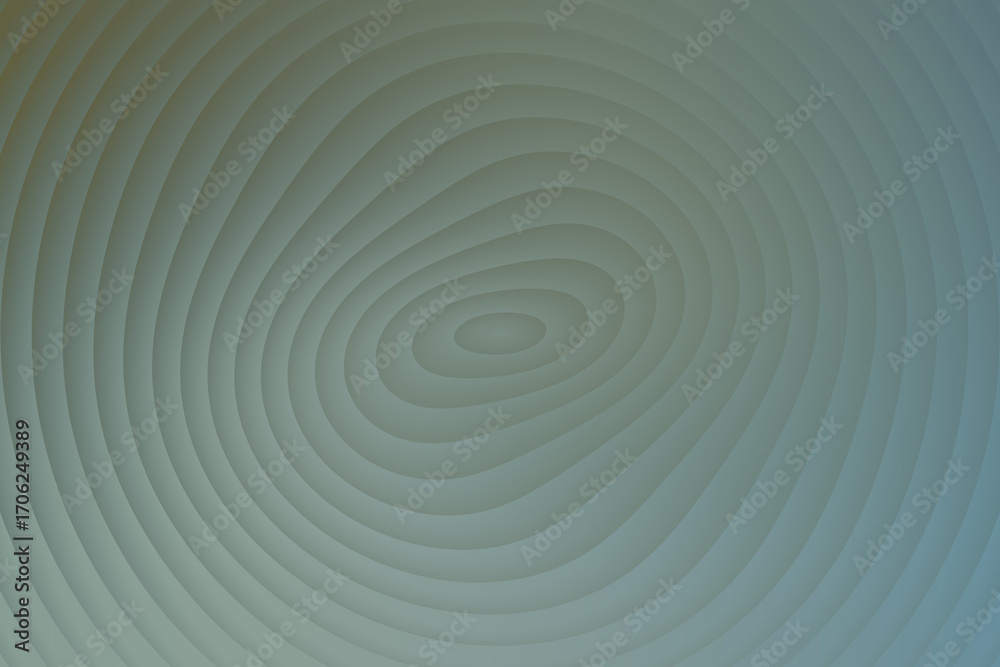 Fototapeta premium Abstract concentric lines background in light blue and gray tones creating a mesmerizing pattern