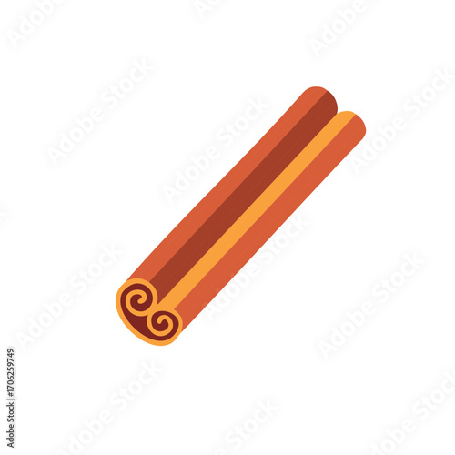 Aromatic brown cinnamon spice sticks an essential cooking ingredient and flavorful culinary element