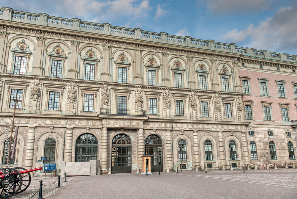 Fototapeta premium Stockholm, the capital of Sweden, encompasses 14 islands and more than 50 bridges in a vast archipelago in the Baltic Sea.