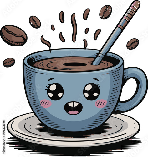 International Coffee Day 1st October banner, post design, Tshirt ,website etc