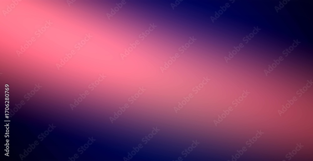 Fototapeta premium Abstract Gradient Background with soft pink and dark blue colors