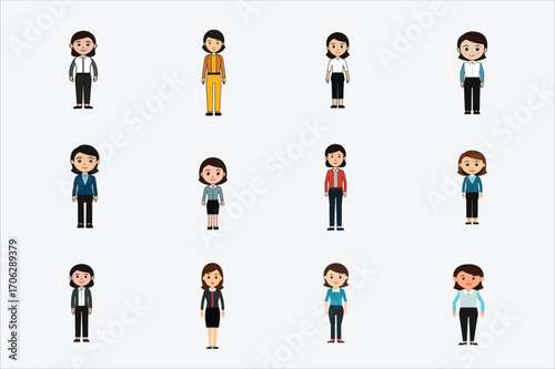 new set of woman officer character