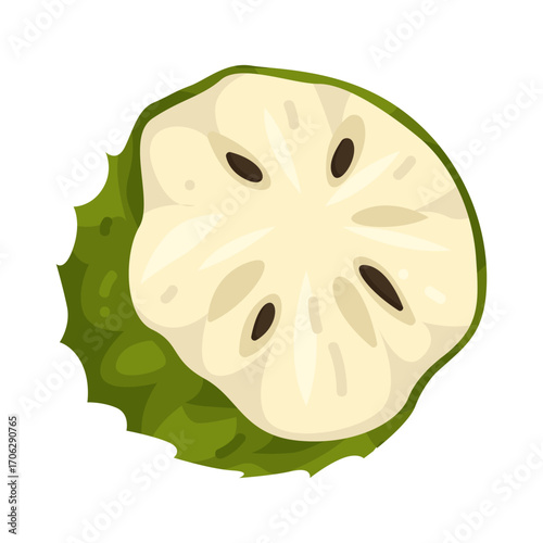 Illustration of Tasty Half Soursop