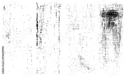 grunge background set with distressed dirt overlay and vintage effect abstract grunge textured effect with scratches dust grain and distressed overlay