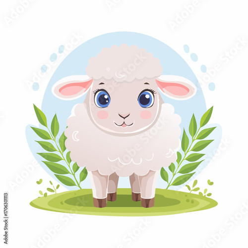 Niedliches Schaf