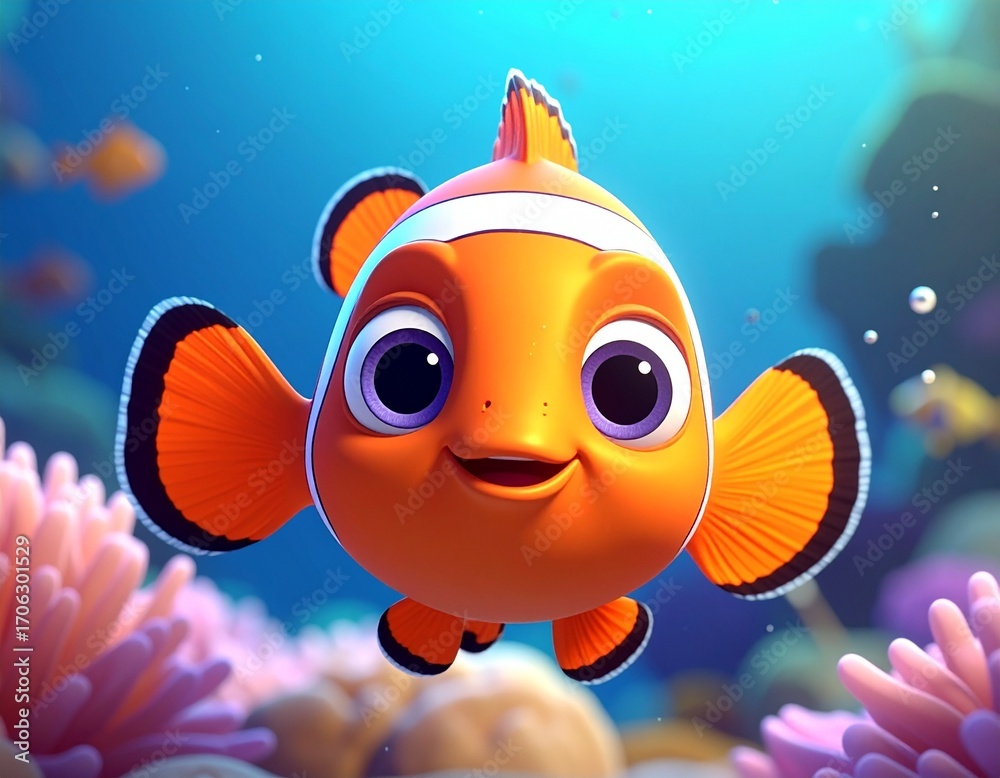 Fototapeta premium Clownfisch