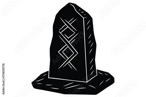 runestone vector art
