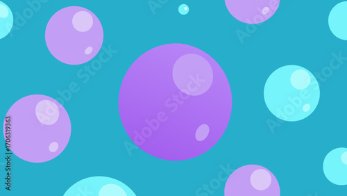 seamless easter eggs pattern