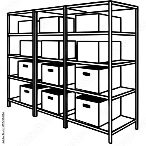 furniture icons set