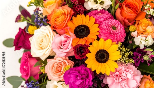 Vibrant floral bouquet close-up (1)