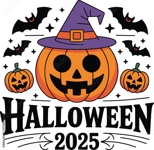 Happy Halloween Festive Illustration