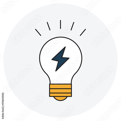 Idea Spark Icon, How to Spark New Ideas for Innovation, The Power of an Idea Spark in Creativity, Idea Spark Techniques to Boost Inspiration, Turning an Idea Spark into Reality, vector