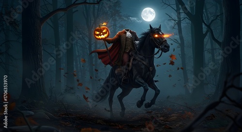 scary halloween background