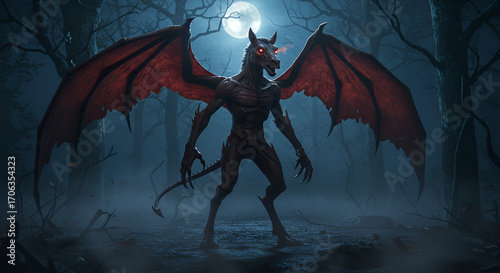scary halloween background